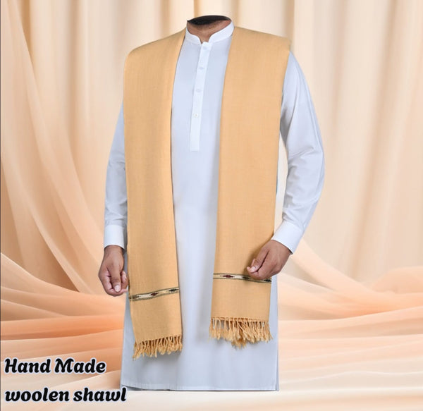 Premium Australian Wool Men's Shawl