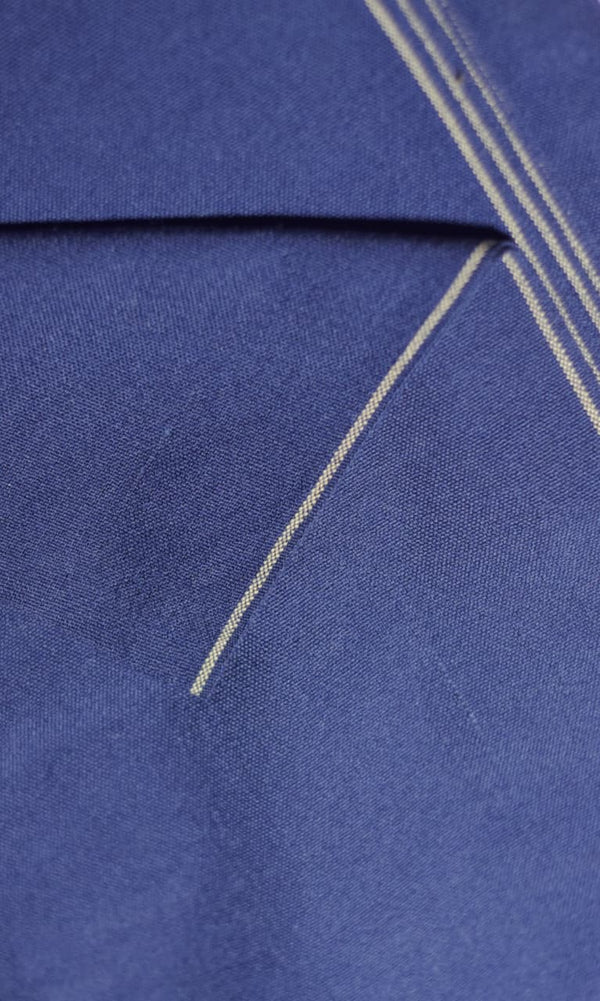 Navy Blue Woolen Khaddar