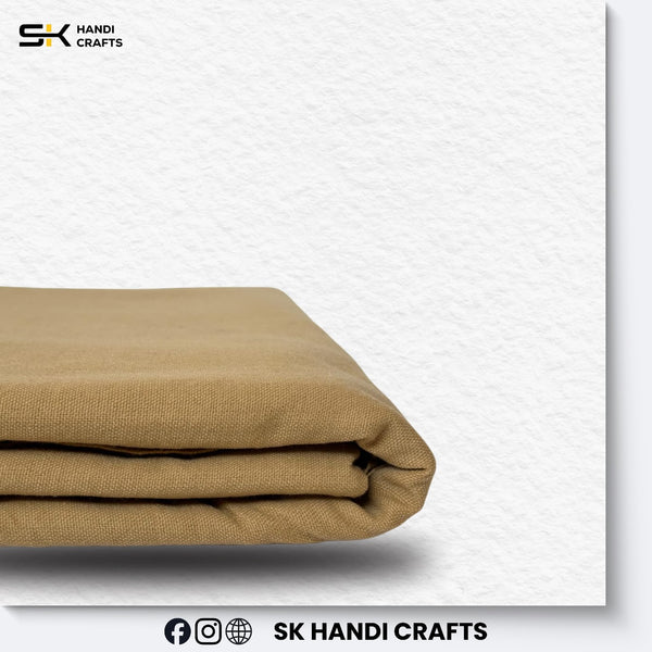 CREAM WOOLEN KHADDAR UNSTITCHED KAMEEZ SHALWAR FABRIC